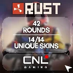 Rust | 42 РАУНД | 14/14 уникальных скинов