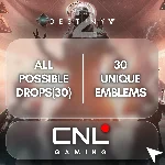 Destiny 2 ВСЕ ВОЗМОЖНЫЕ ВЫПАДЕНИЯ (30) 30 УНИКАЛЬНЫХ ЭМ
