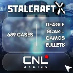 ГИЛЬЗЫ Stalcraft 689 + DEAGLE + SCAR-L + КАМУФЛЯЖ + ПУЛ