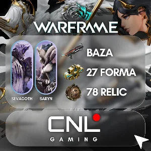 Варфрейм | Севагот + Сарина + База + 27 Форма + 78 Рели