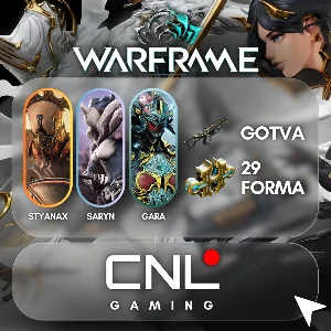 Варфрейм | Стьянакс + Гара + Сарина + Готва + 29 Форма