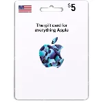 iTunes GIFT CARD 5$ USA Feedback3%