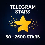 ТЕЛЕГРАМ ЗВЕЗДЫ | 50 - 2500 | МОМЕНТАЛЬНО | БЕЗ ВХОДА