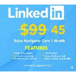 LinkedIn Sales Navigator Core – подписка на 1 месяц