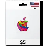 Apple iTunes Gift Card 5 USD - США