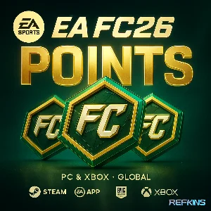 FC 26 POINTS GLOBAL XBOX/PC 1050-2800-5900-12000-18500