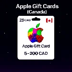 Apple Gift Cards (Канада) 5–200 CAD | Коды пополнения