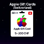 Apple Gift Cards (Швейцария) 5–200 CHF | Коды