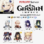 [EU] [РП 52] [7 Легендарных] [Полный доступ] Genshin
