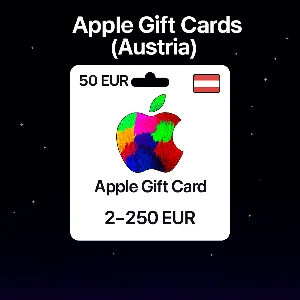 Apple Gift Cards (Австрия) 2–250 EUR | Коды пополнения