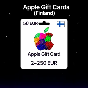 Apple Gift Cards (Финляндия) 2–250 EUR | Коды