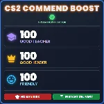 САМЫЙ ДЕШЕВЫЙ! (100/100/100) - CS2 БУСТ ПОХВАЛ - 7/24