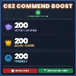 САМЫЙ ДЕШЕВЫЙ! (200/200/200) - CS2 БУСТ ПОХВАЛ - 7/24