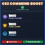 САМЫЙ ДЕШЕВЫЙ! (1000/1000/1000) - CS2 БУСТ ПОХВАЛ -7/24