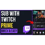 ⭐️⭐️⭐️ TWITCH Prime Subs VHQ 1-2.5$ Returns ⭐️⭐️⭐️