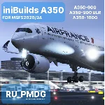 iniBuilds A350 for MSFS2020/24