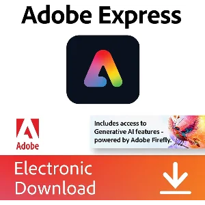 Adobe Express Premium - 12 Месяцев Подписка, Ключ