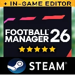 FOOTBALL MANAGER 26 + РЕДАКТОР・ВСЕ ДОПОЛНЕНИЯ・STEAM・PC