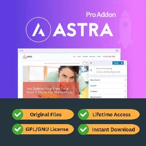 Astra Pro Theme Addon на всю жизнь ( GPL Version )
