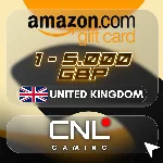 Подарочная карта Amazon UK 1 — 5000 фунтов стерлингов