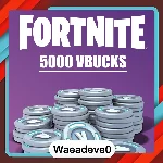 fortnite 5000 VBUCKS Purchase on your account