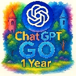ЧАСТНЫЙ СЧЕТ CHATGPT GO НА 1 ГОД