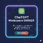 👑 ChatGPT PLUS Workspace (Владелец) - 37 дней| 6 Польз
