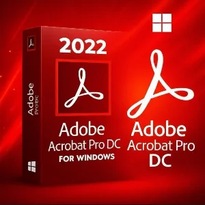 Adobe Acrobat Pro DC 2022 Windows 1 Device Lifetime