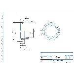 Гайка - чертеж детали