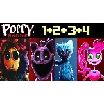 Poppy Playtime Chapter 1 + 2 + 3 + 4 FULL COLLECTION