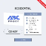 Резидентный CD-ключ ABCProxy (ДОСТУПНЫ НЕСКОЛЬКО ВАРИАН