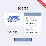 ABCProxy SOCKS5 CD KEY (ДОСТУПНЫ НЕСКОЛЬКО ВАРИАНТОВ)