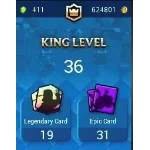 |2в1| CR - BS | 36 УРОВНЕЙ/6629 ТРОФЕЕВ | 1810 ПОБЕД