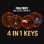 Набор Muller Milk | CoD Black Ops 7 | 4 in 1 keys