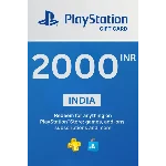 Карта пополнения PlayStation PSN Store 2000 индийских р