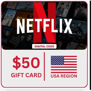 Подарочная карта Netflix $50 – ключ USA | Мгновенно