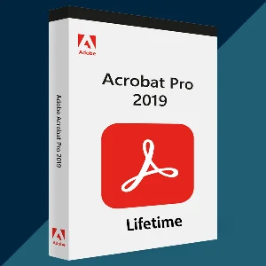 Ключ ADOBE ACROBAT PRO DC 2019 (бессрочный / 1 ПК)