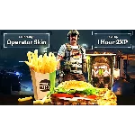 COD MW2 Burger Town Operator Skin + 1 Hour 2XP DISCOUNT
