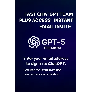 ChatGPT  Business Team - Team / 1Month / Fast Invite ✅