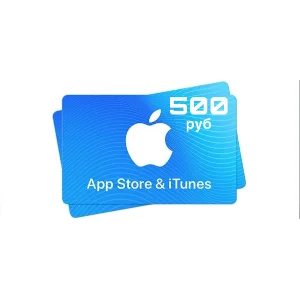 Подарочная карта Apple iTunes & AppStore 500 руб.