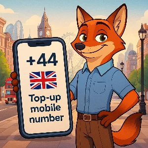 Пополнение Мобильного Телефона(Счета/Сим-карты) +44