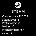 Аккаунт STEAM с играми и уровнем steam (бан cs2)