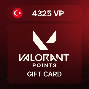 ВАЛОРАНТ ПОИНТЫ 4325 VP карта ТУРЦИЯ