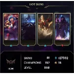 LEAGUE OF LEGENDS | 658 лвл | 81 скин | Полный доступ