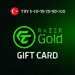 Карта Razer Gold 5–10-15-25-50-100 TRY Турция