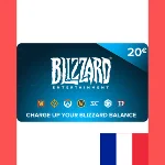 BLIZZARD FR 20 EUR ФРАНЦИЯ КАРТА ПОПОЛНЕНИЯ КОД АВТО