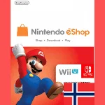 NINTENDO SWITCH 3M NO КАРТА ПОПОЛНЕНИЯ НОРВЕГИЯ КОД