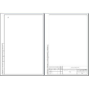 Шаблоны гостированных рамок для Word