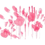 кисти Photoshop (фотошоп) кровавые отиски