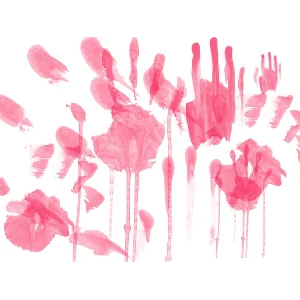 кисти Photoshop (фотошоп) кровавые отиски